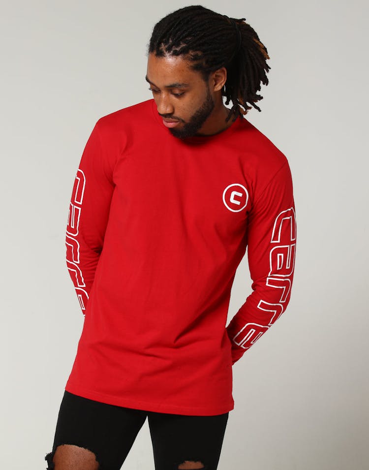 Carré Patrice De Base LS Tee Red