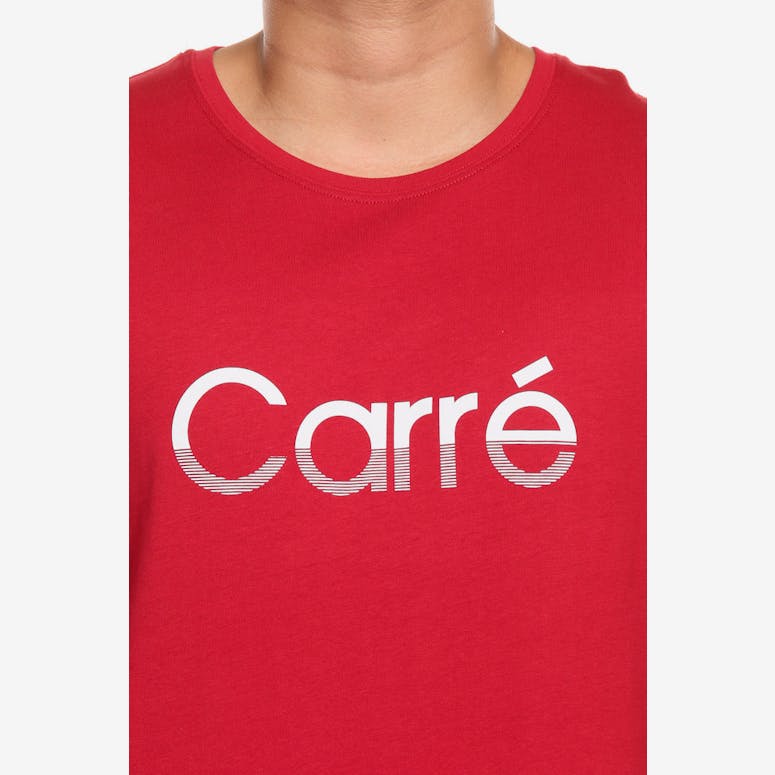Carré Bonheur Capone SS Tee Crimson