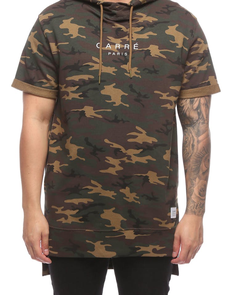 Carré Centre Vaurien SS Hood Camo