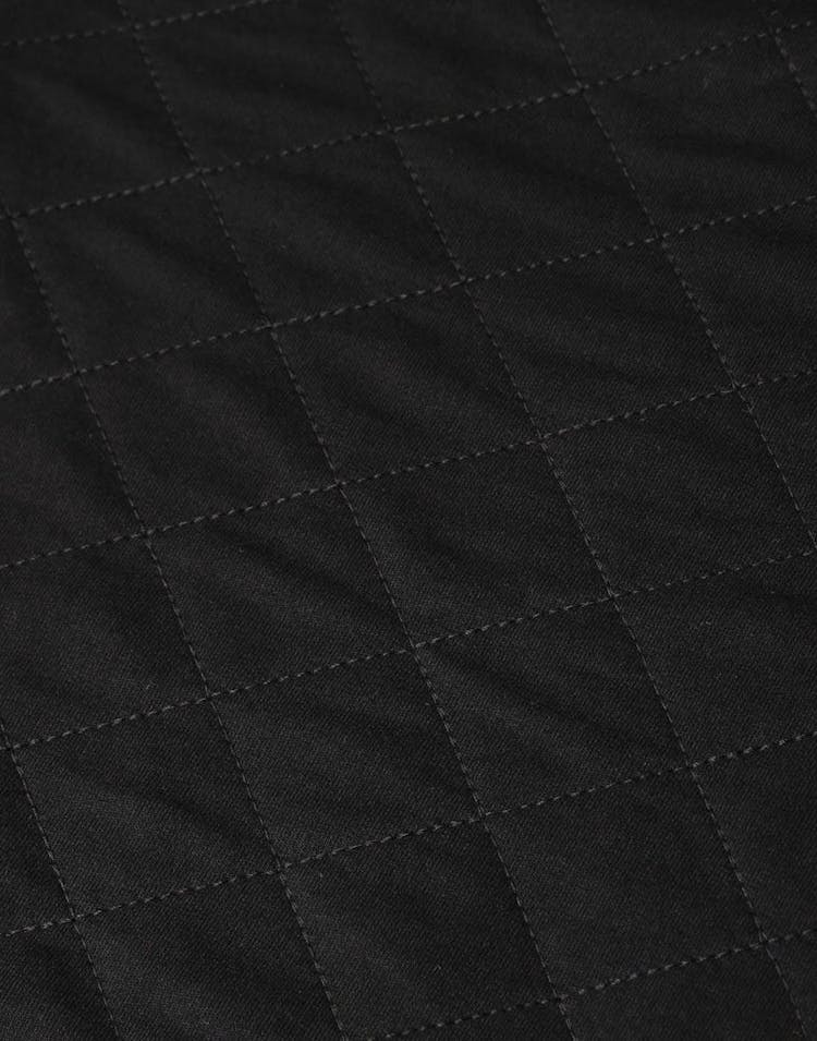 Lil Hommé Signal Quilted SS Sweater Black