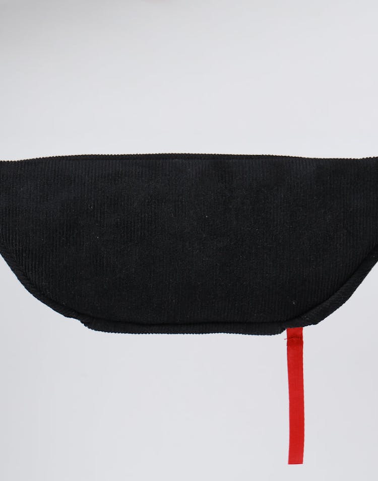New Slaves Corduroy Bum Bag Black