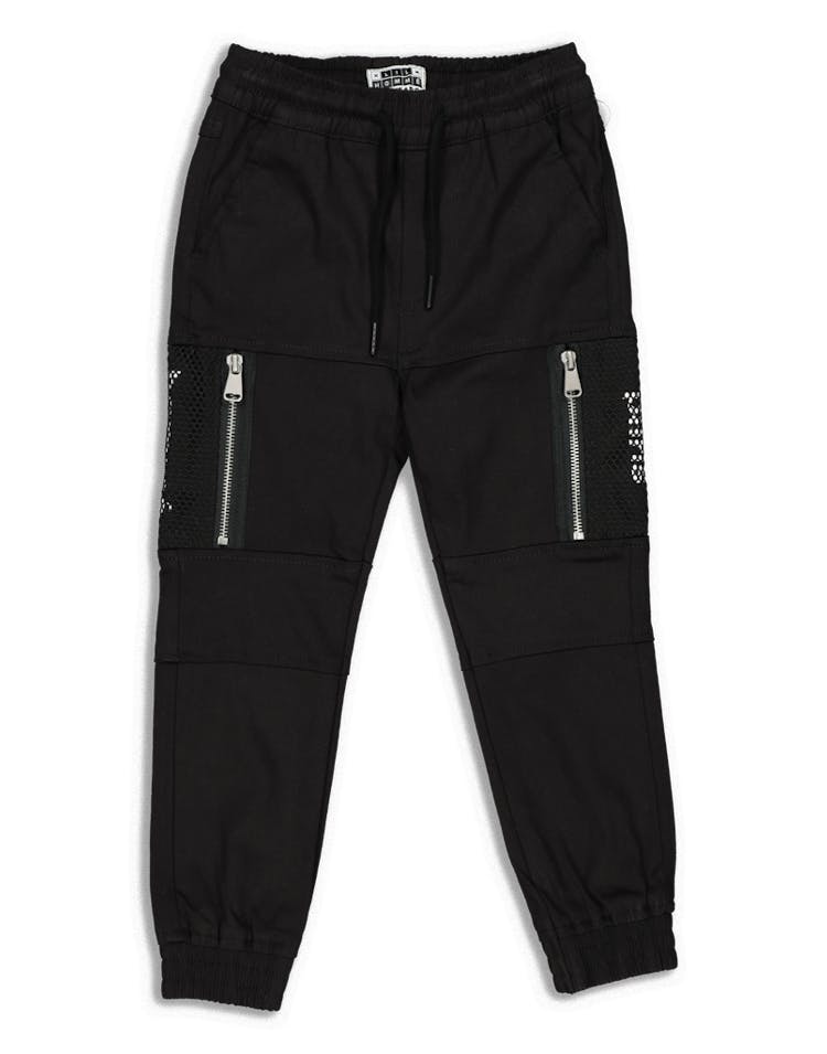 Lil Hommé Cadrer Jogger Black