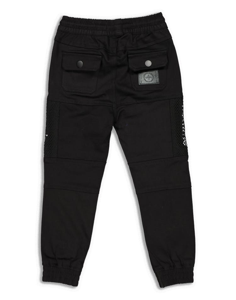 Lil Hommé Cadrer Jogger Black