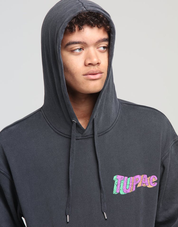 Tupac Multi Vintage Hood Black