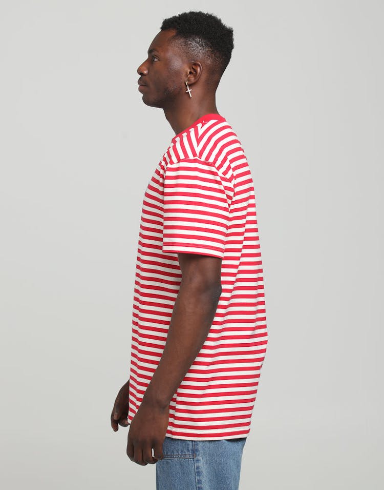 Odd Future OFWGKTA Stripe Tee Red/White