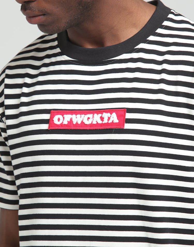 Odd Future OFWGKTA Stripe Tee Black/White