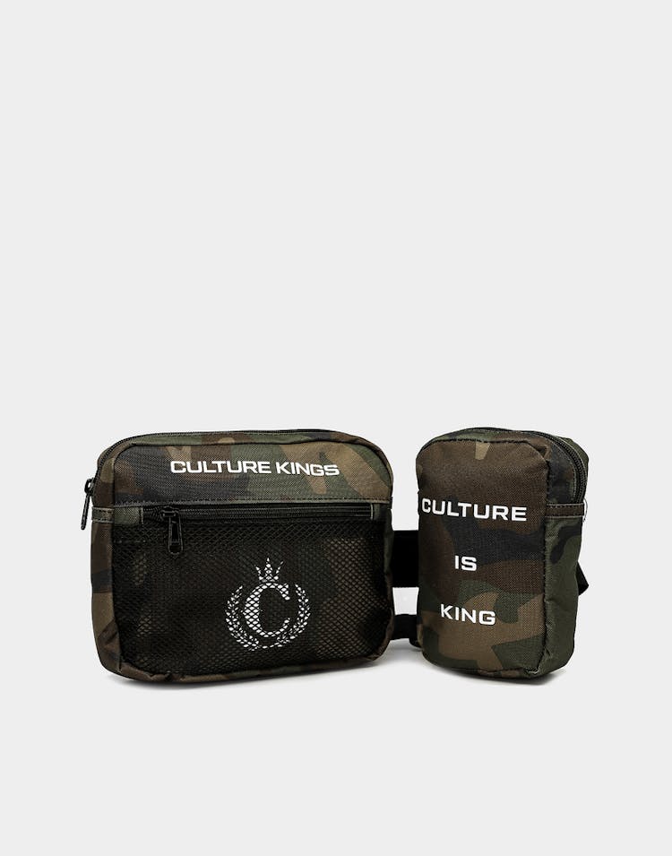 CULTURE KINGS NOT-FOR-SALE MULTI FUNCTION DUFFLE BAG CAMO