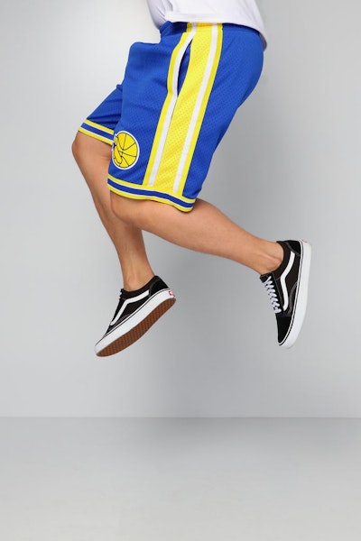 Mitchell & Ness Golden State Warriors 95/96 Swingman Shorts Navy/Yellow