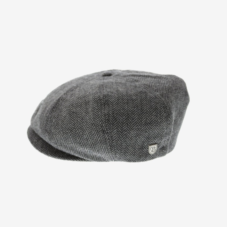 Brixton Brood Snap Cap Grey/black