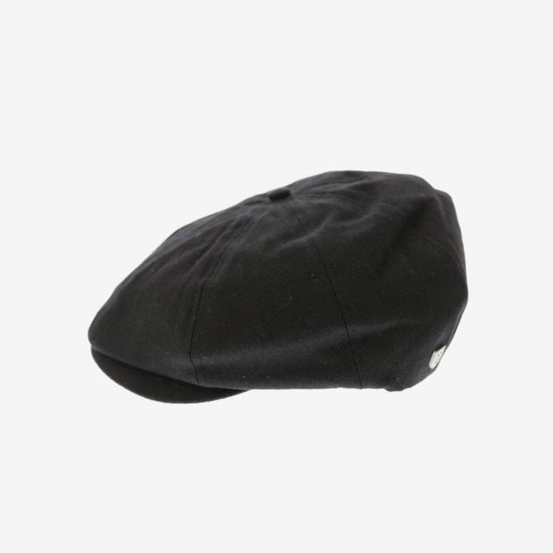 Brixton Brood Snap Cap Black