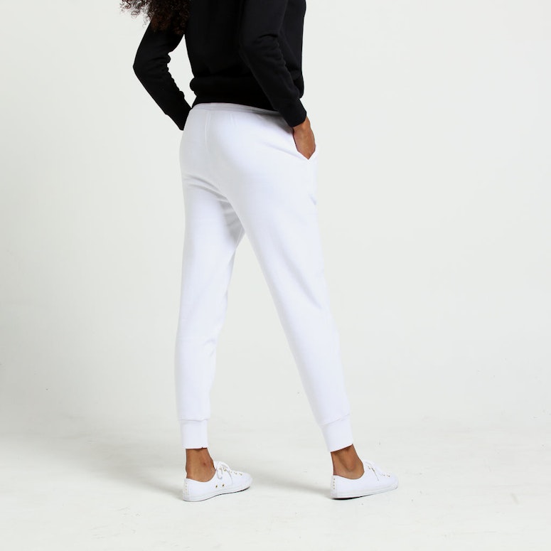Calvin Klein Women's Institutional Sweatpant White