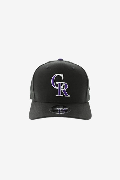 New Era Colorado Rockies 950 Original Fit Precurve Snapback Black