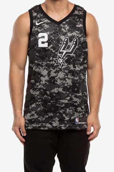Nike San Antonio Spurs #2 Kawhi Leonard City Edition Swingman Jersey Black