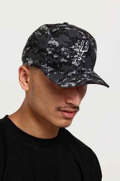 Nike San Antonio Spurs City Edition Dry Arobill Classic99 Snapback Pewter