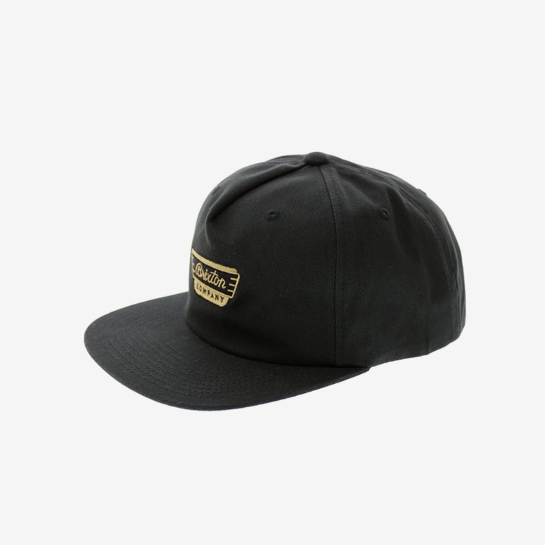 Brixton Normandie Snapback Black