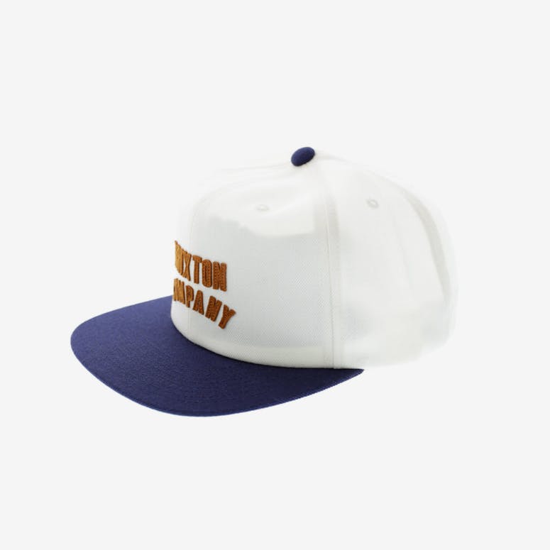 Brixton Woodburn Snapback White/navy