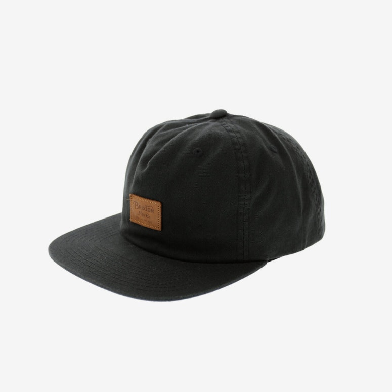 Brixton Grade 2 Med Pro Snapback Black