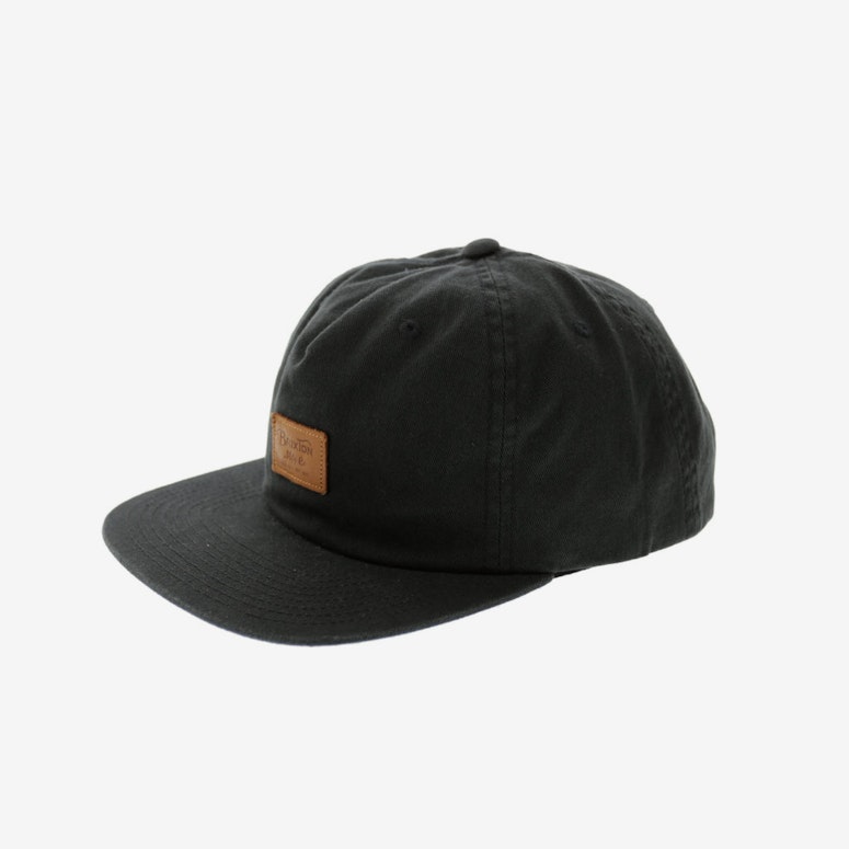 Brixton Grade 2 Med Pro Snapback Black