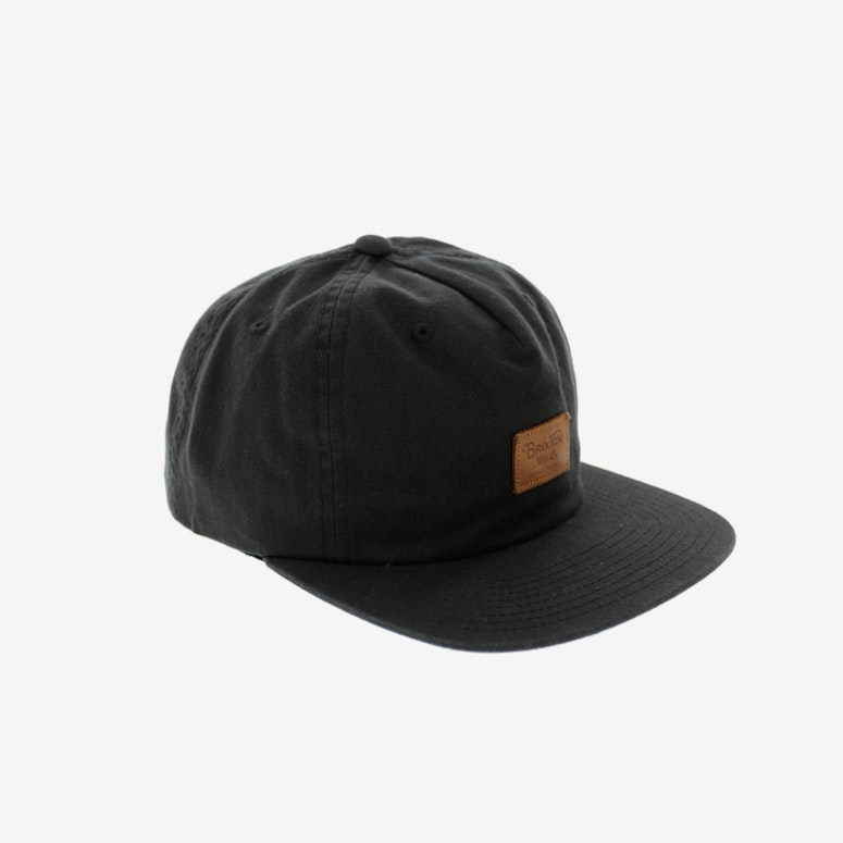Brixton Grade 2 Med Pro Snapback Black