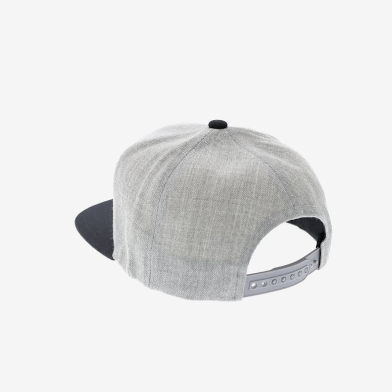 Brixton Gaston Snapback Heather Grey/black