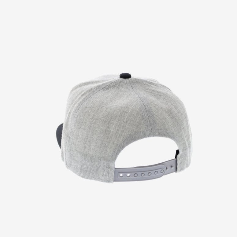 Brixton Gaston Snapback Heather Grey/black
