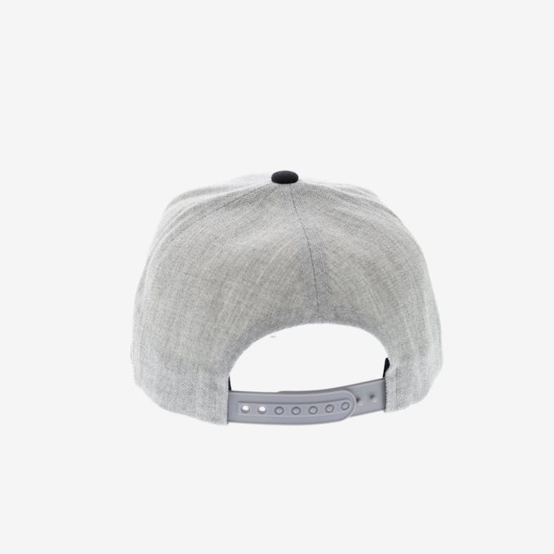 Brixton Gaston Snapback Heather Grey/black