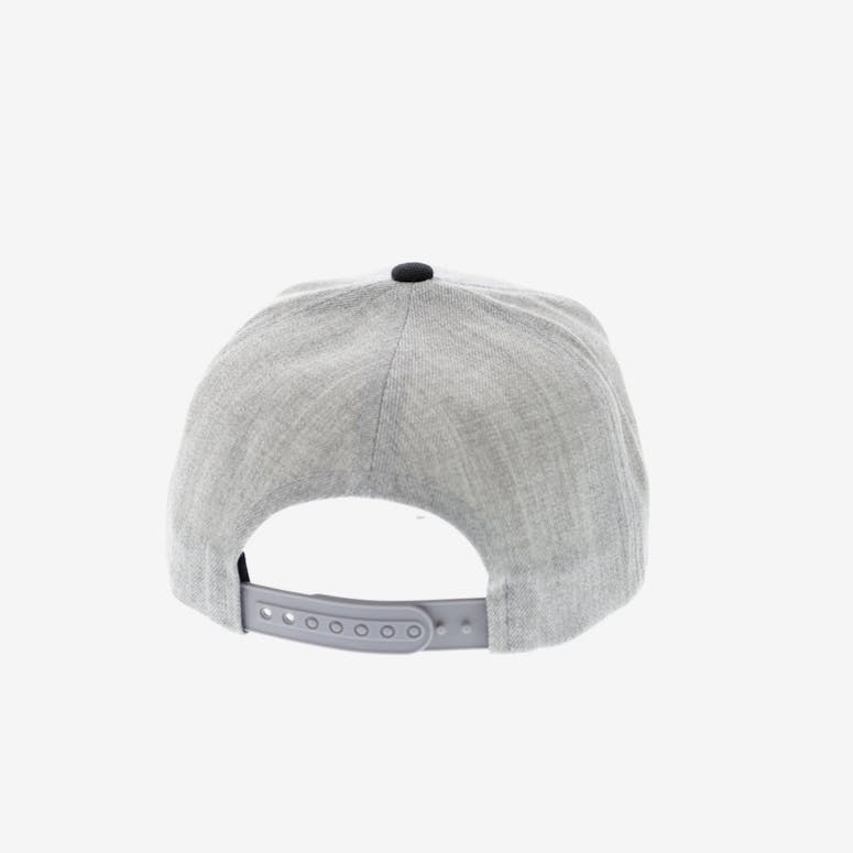 Brixton Gaston Snapback Heather Grey/black