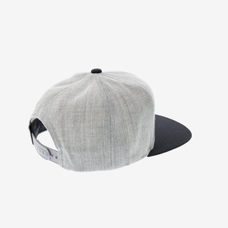 Brixton Gaston Snapback Heather Grey/black