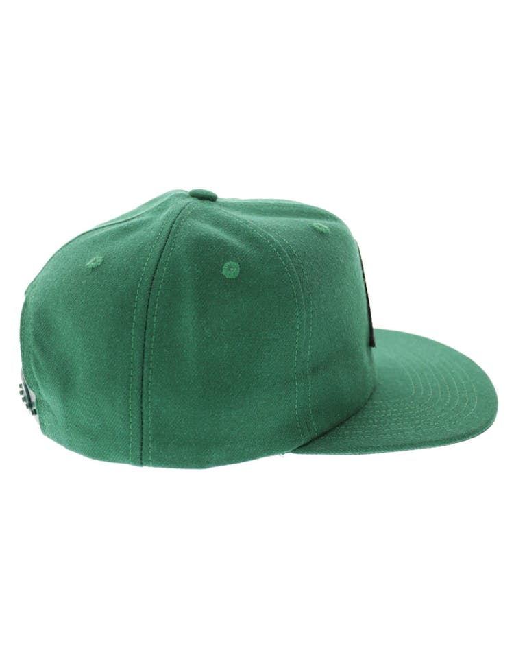Brixton Cue Snapback Green