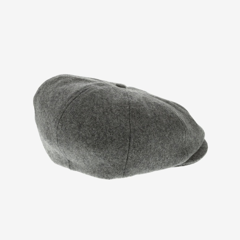 Brixton Brood Snap Cap Dark Grey