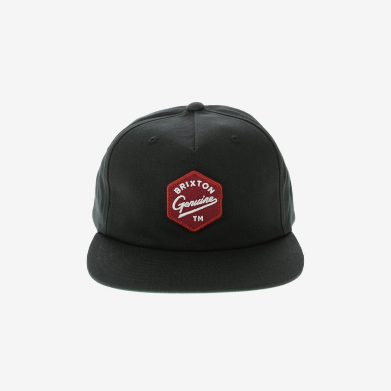 Brixton Yates Snapback Black
