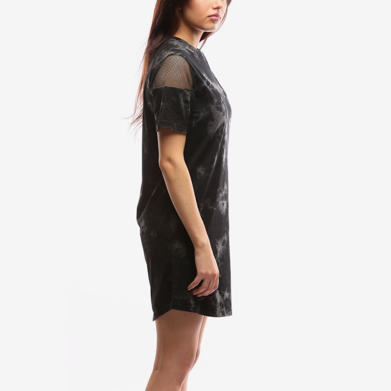 Nana Judy Women's Sullivan Tie-Dye Tee Dress Black Tie-Dye