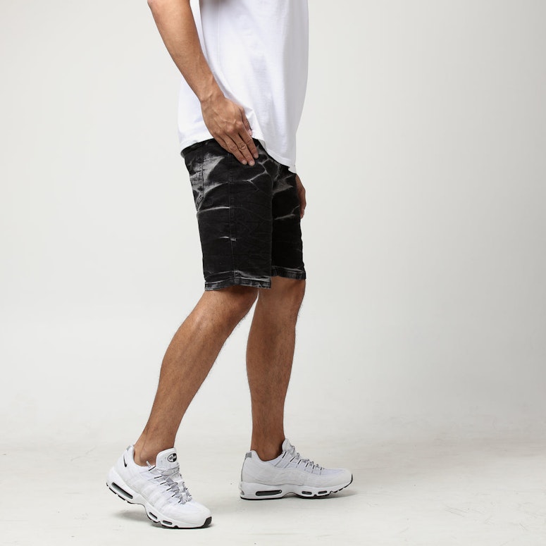 Nana Judy Chilla Vee Denim Short Acid Black