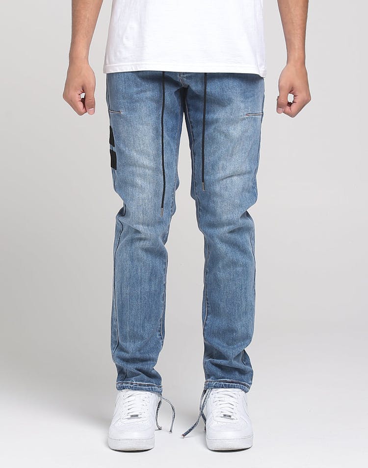 THING THING ALT LACED JEAN LIGHT BLUE WASH