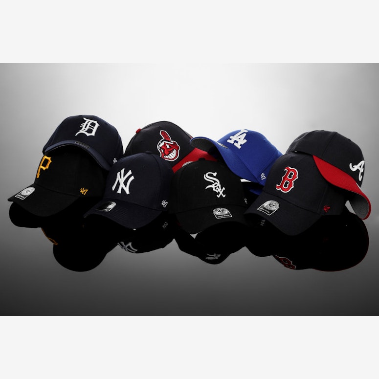 Yankees Mvp Velcro Back Navy/white