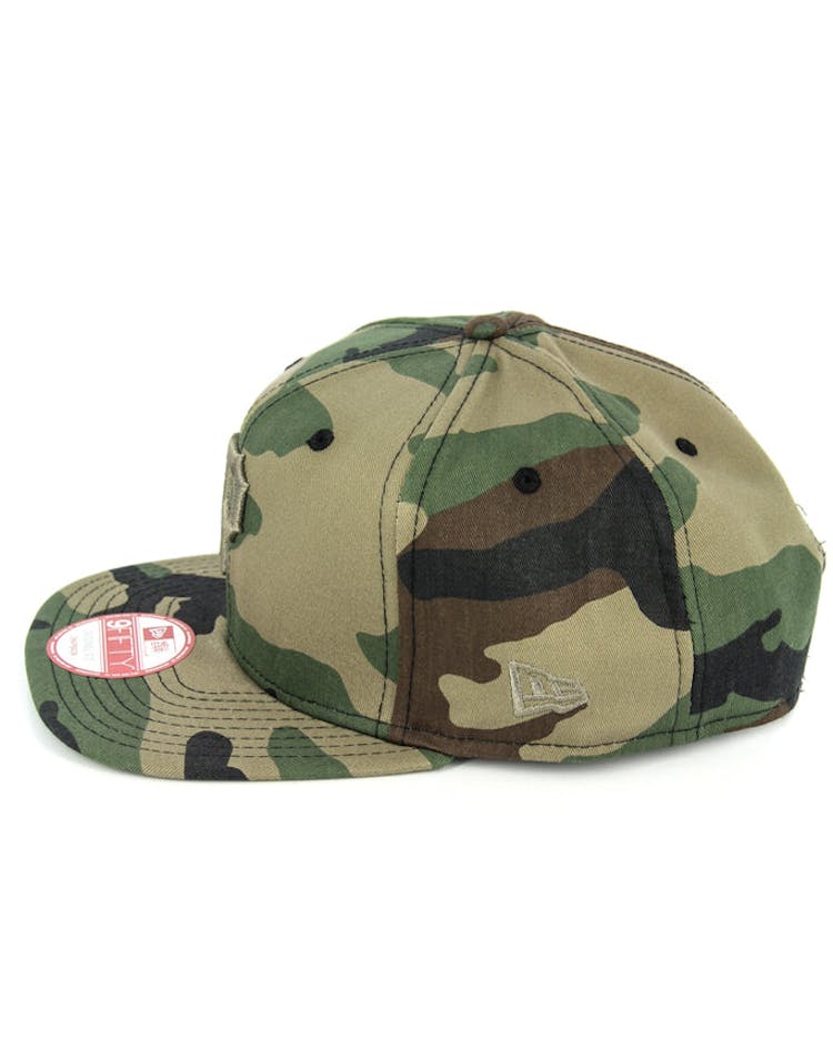 Braves Original Fit Snapback Camo/gold