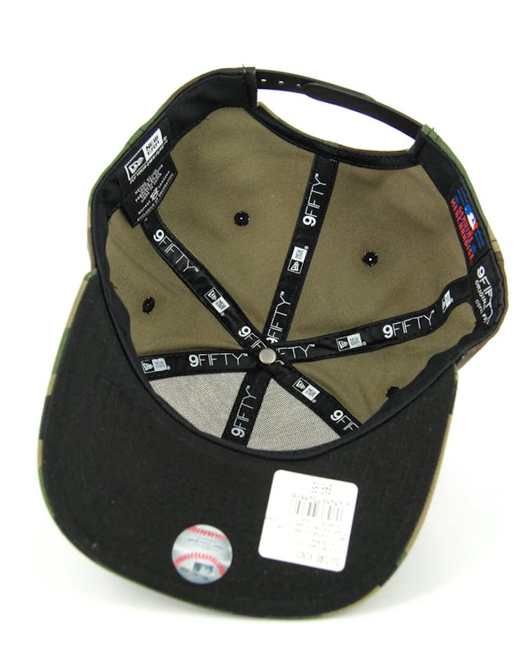 Braves Original Fit Snapback Camo/gold