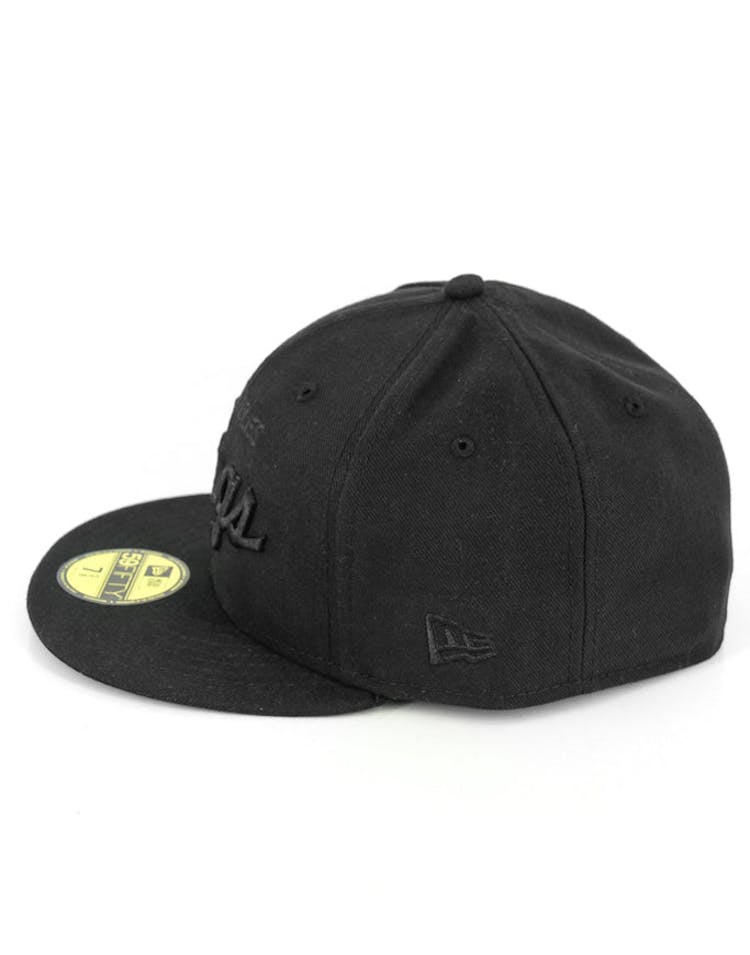 Raiders Fashion Fitted Black/black