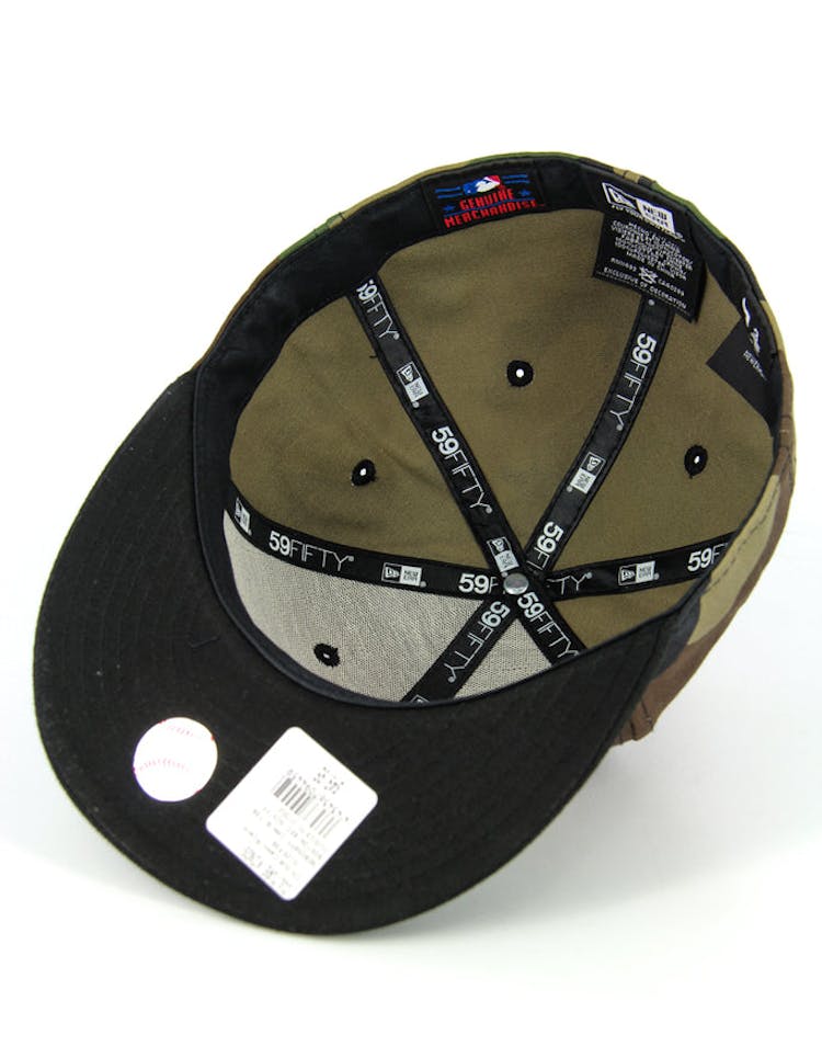 White Sox Fashion Fitted Camo/black