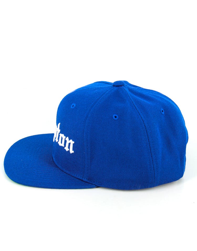 Compton Premium Snapback Royal/white