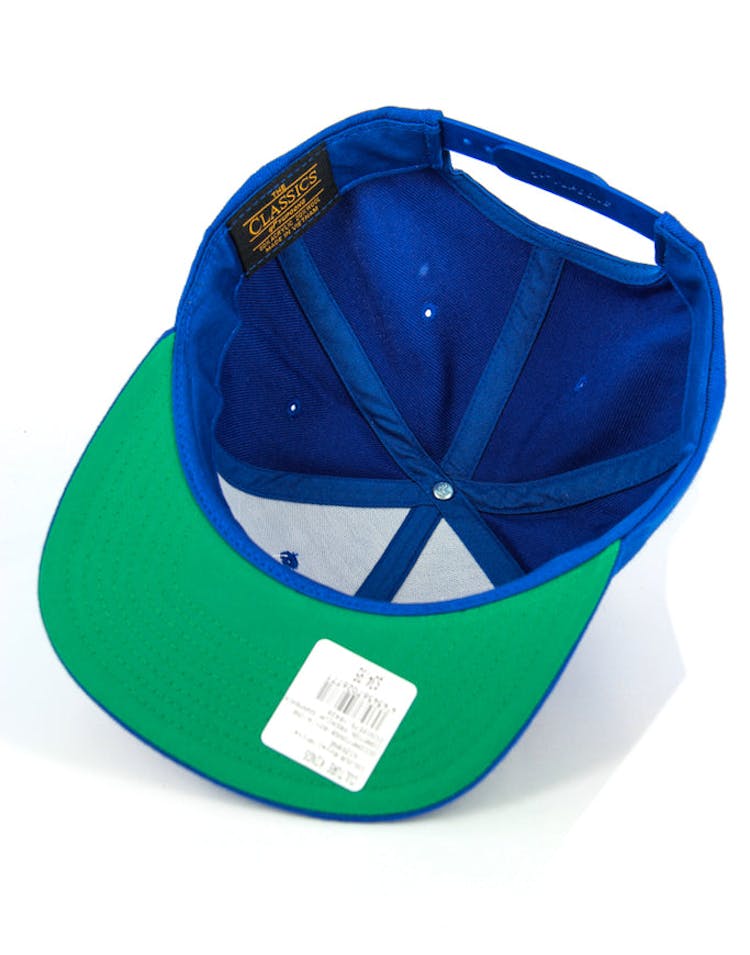 Compton Premium Snapback Royal/white
