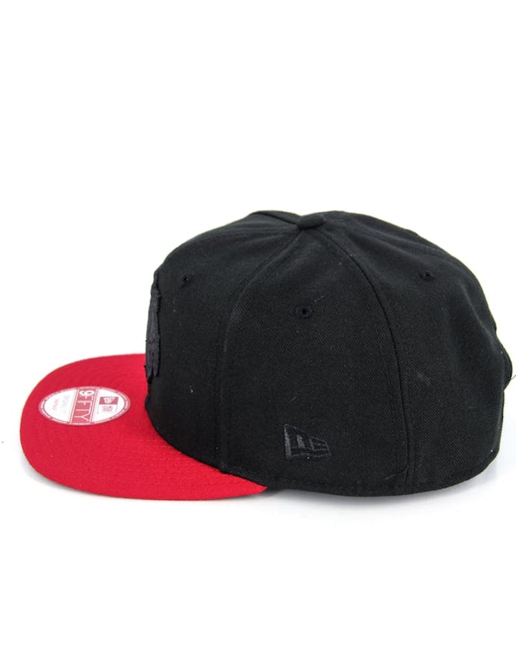 Blackhawks Orig.fit Snapback Black/scarlet/b