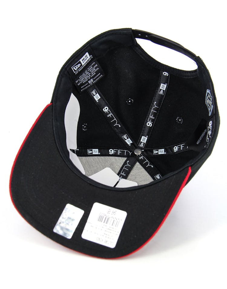 Blackhawks Orig.fit Snapback Black/scarlet/b