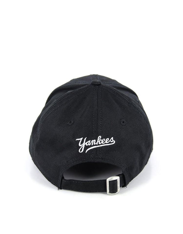 New Era Yankees 9FORTY Strapback Black/white/whi