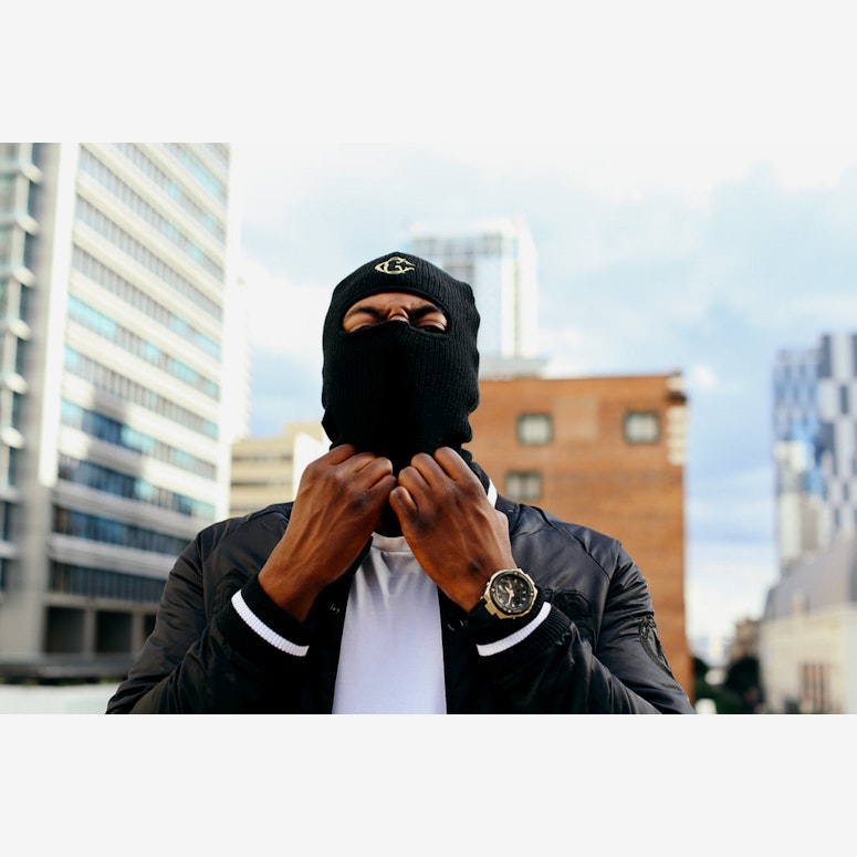 Holy Grail Ski Mask Black