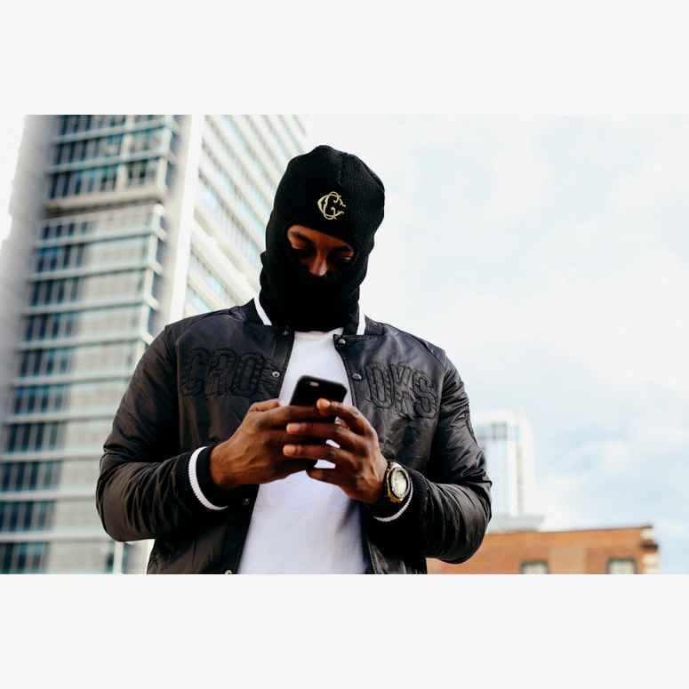 Holy Grail Ski Mask Black