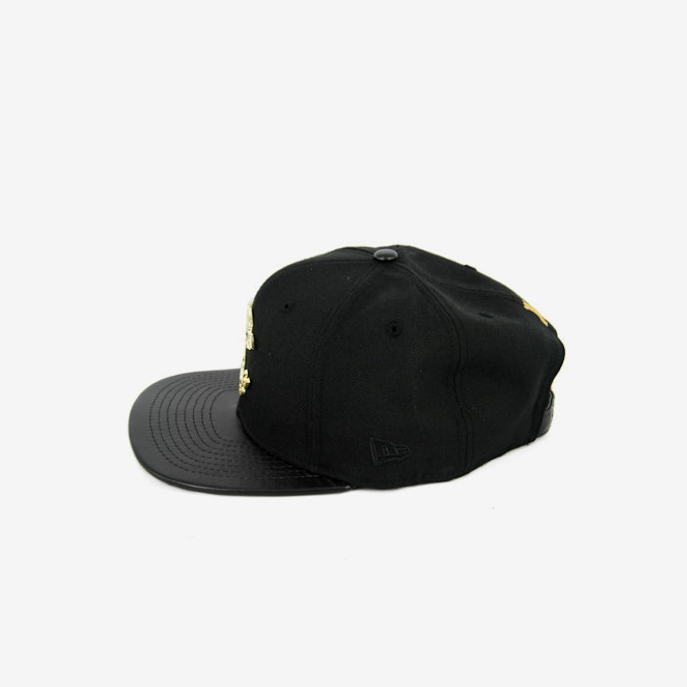 Thuxury Chain C Leather Strap Back Black/gold