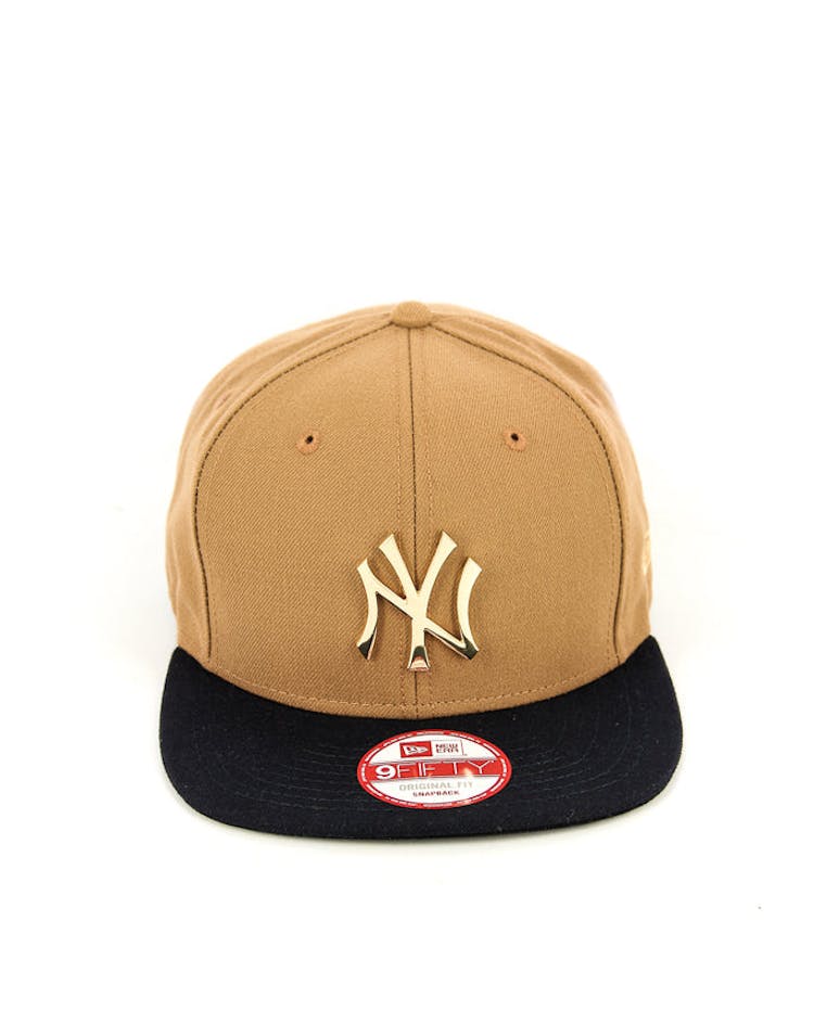 Yankees Orig.fit Metal Snapback Wheat/navy/gold