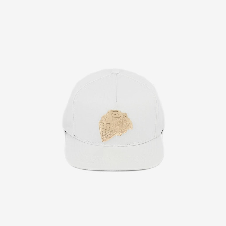 Paisley Native Metal Snapback White/gold