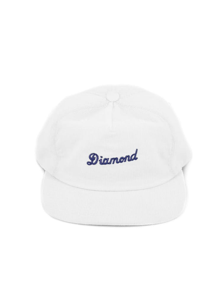 City Script Snapback White